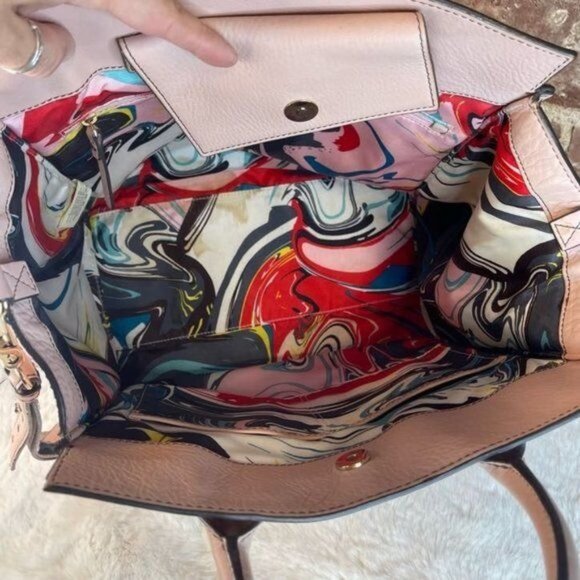 Kate Spade Women's Shoulder Hand Tote Bag 2 Way Leather Pink One Size Authentic - Picture 9 of 13